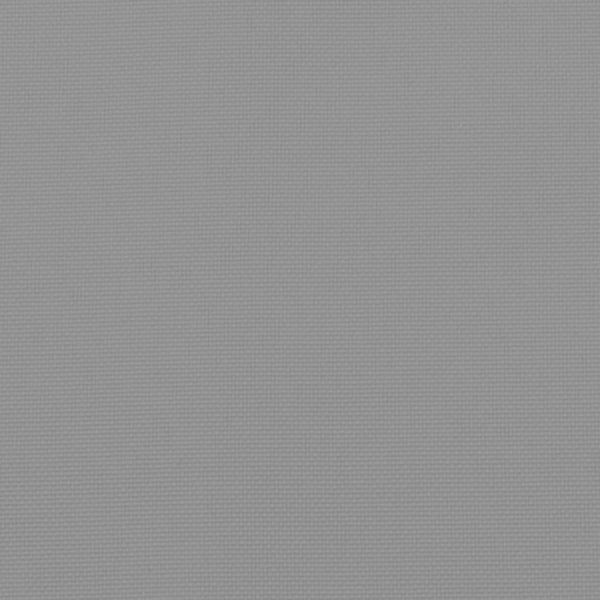 Палетна възглавница, сива, 70x40x12 см, текстил