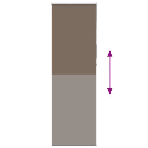 Ролкова щора Blackout Кафе 85x210 см Ширина на плата 80,7 см