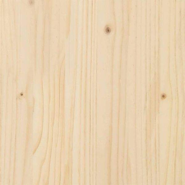 Дървено Коледно Дърво Естествен 210 cm Борово дърво масив