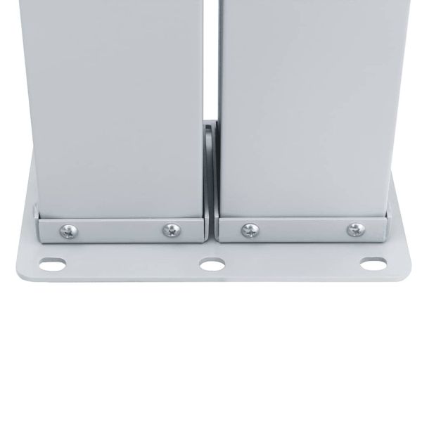 Прибираща се странична тента, антрацит, 140x1000 см