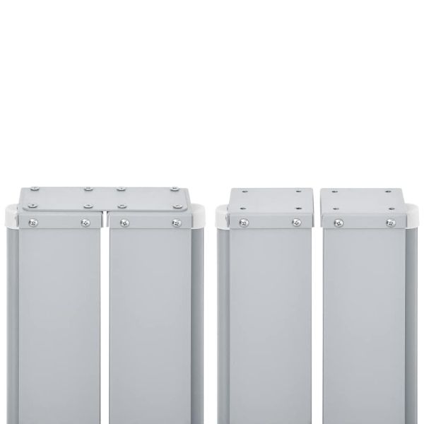 Прибираща се странична тента, антрацит, 140x1000 см