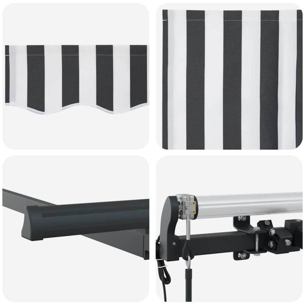 Сгъваем навес Антрацит 300 x 200 cm текстил