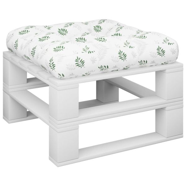 Палетна възглавница, на листа, 50x50x12 см, текстил