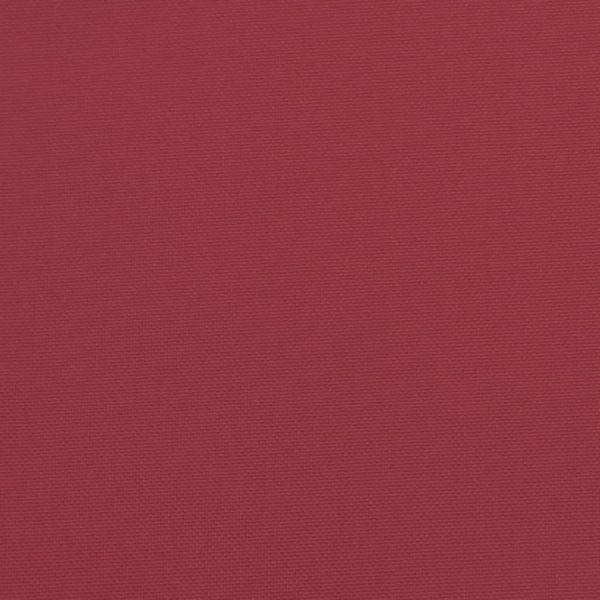 Палетна възглавница, виненочервена, 60x60x12 см, текстил