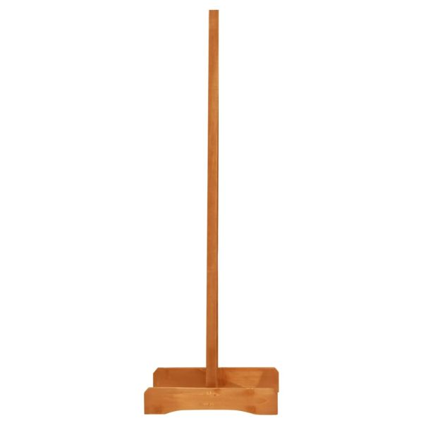 Градинска оградна решетка, оранжева, 120x90 см, чам масив