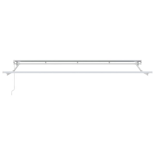 Сгъваем навес Крем 400 x 200 cm Полиестер и алуминий