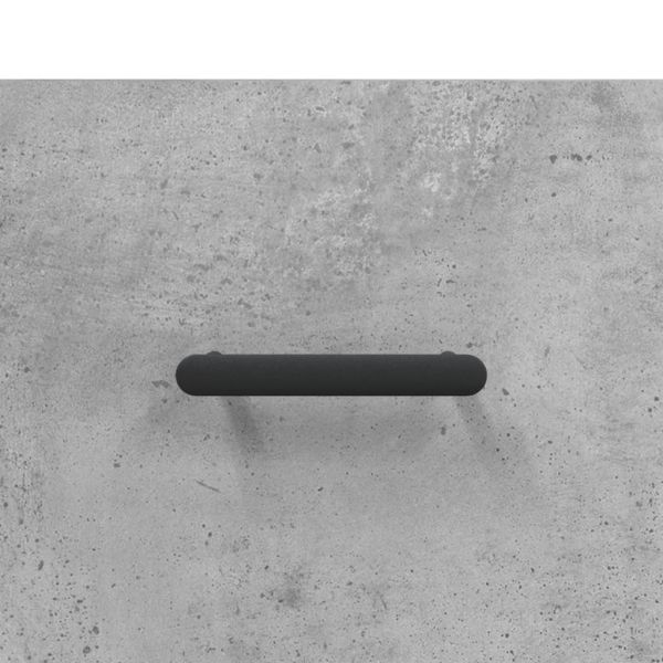 Кафе маси, 2 бр, Бетонно сиво, 50x50x40 см, инженерно дърво