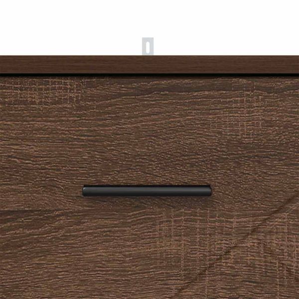 Нощен шкаф с чекмедже Кафяв дъб 38 x 38 x 66 см Инженерно дърво