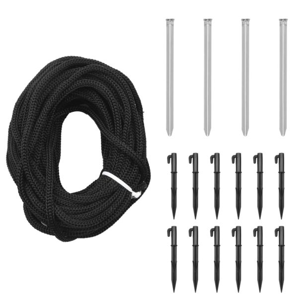 Коледна елха с шип, студено бяло, 732 LED, 500 см