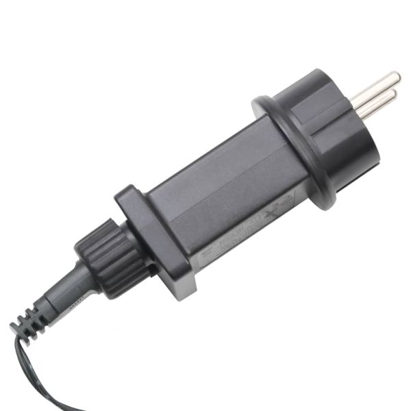 Коледна елха с шип, студено бяло, 732 LED, 500 см