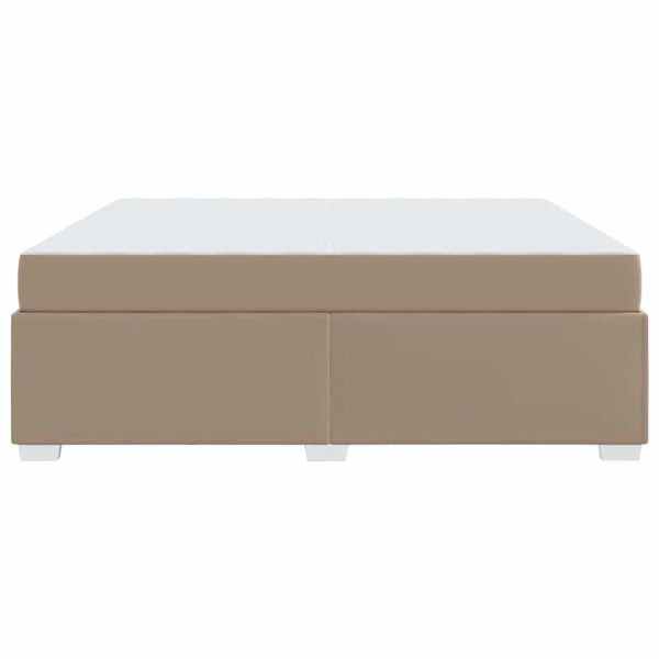 Рамка за легло с матрак Капучино 180 x 200 cm текстил