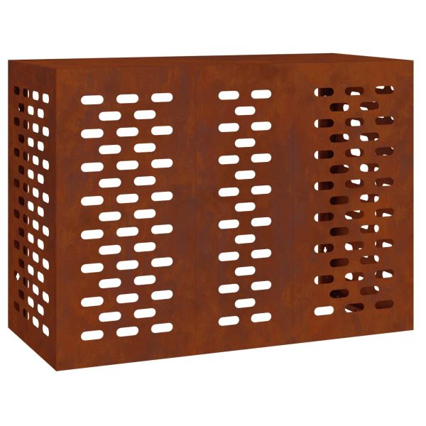 Покритие за климатик Ръждясало 110 x 50 x 80 cm