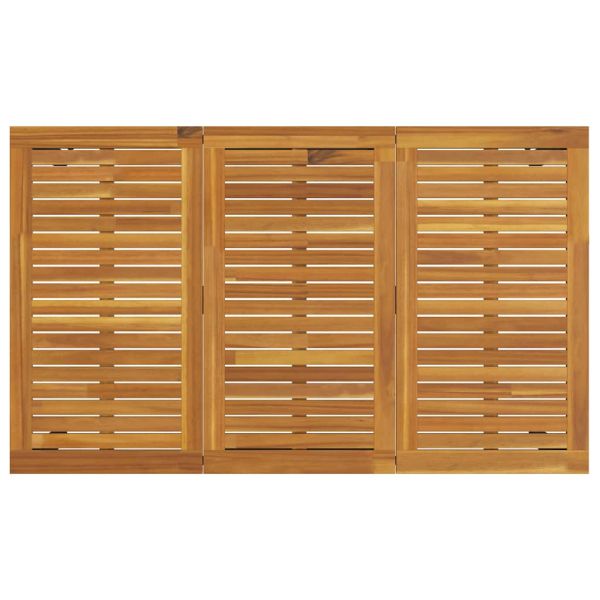 Комплект за хранене в градината 5 pcs Черно