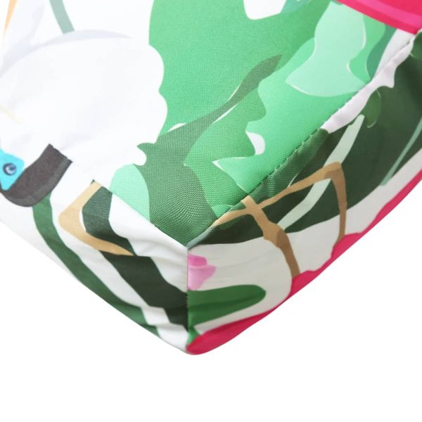 Палетна възглавница, многоцветна, 60x40x12 см, текстил