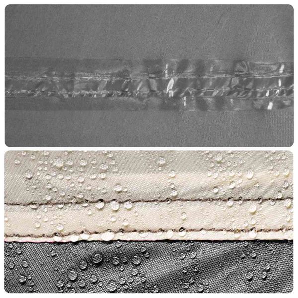 Шатра за кола сива и оранжева водоустойчива