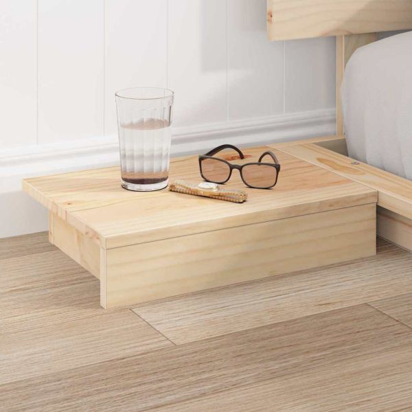 Рамка за легло Кафяво 200 x 200 cm Дърво