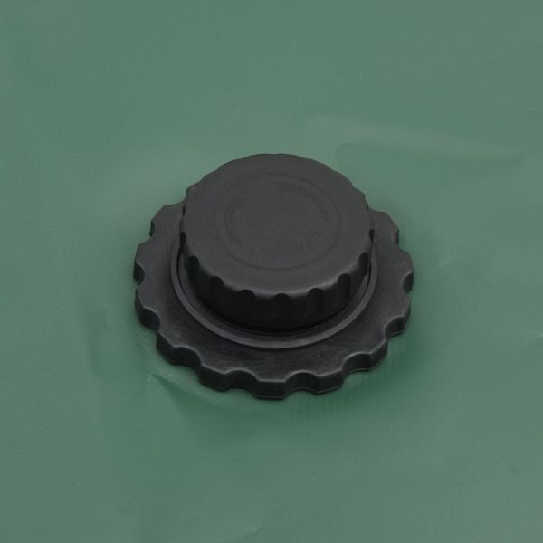 Резервоар за вода с кран, сгъваем, 500 л, PVC