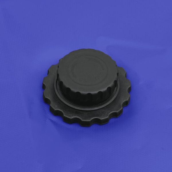 Резервоар за вода с кран, сгъваем, 500 л, PVC