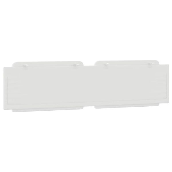 Мека табла за легло Zadar, бяла, 200 см, изкуствена кожа