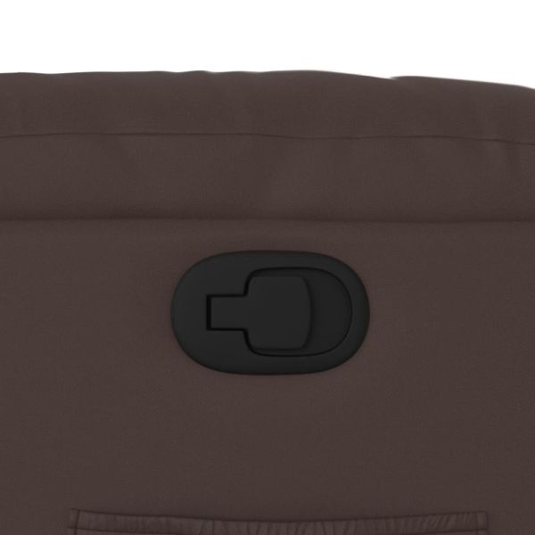 Наклоняем стол, кафяв, изкуствена кожа