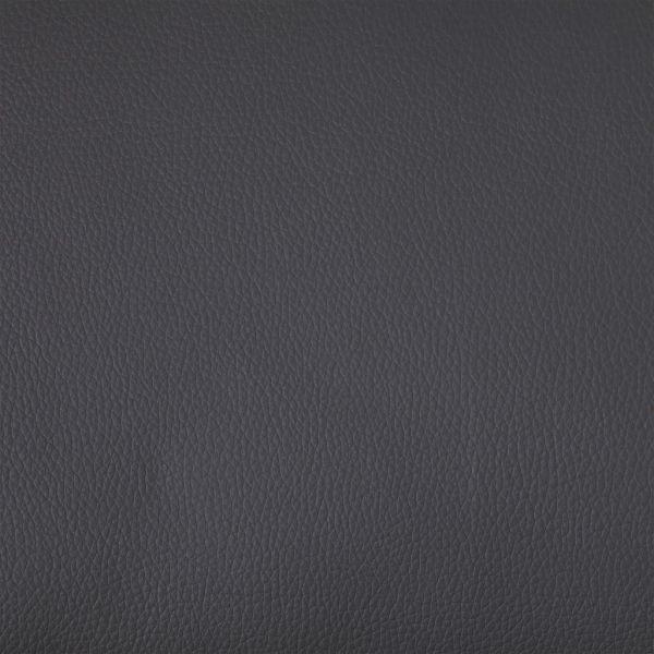 Кушетка, сива, изкуствена кожа