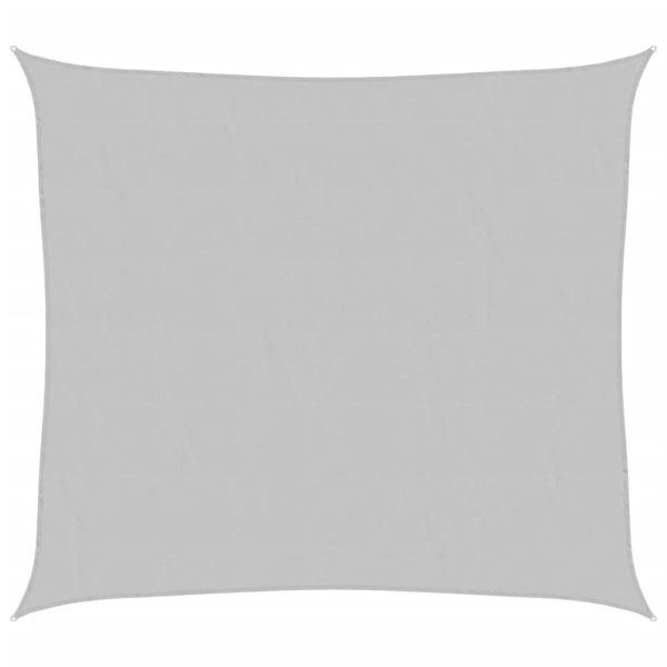 Слънцезащитно платно светлосиво 3x2,5 м 100% полиестер Оксфорд