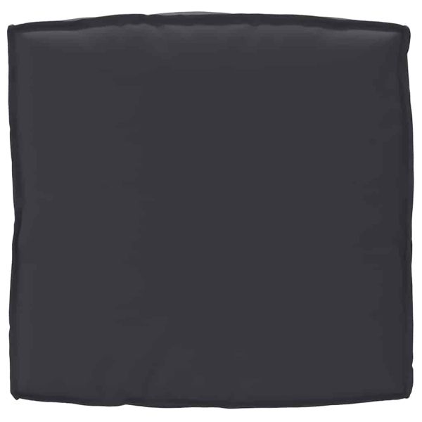 Възглавница Черно 80 x 80 x 12 cm Оксфордска тъкан