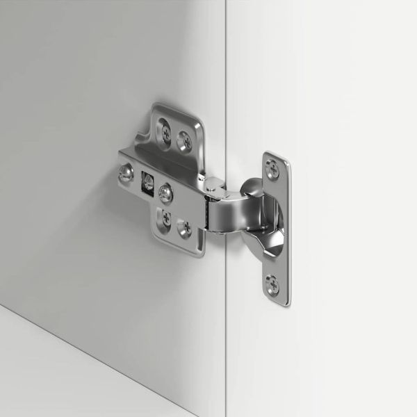 Служебен шкаф с чекмедже Бяло 120 x 36 x 69 см Инженерно дърво