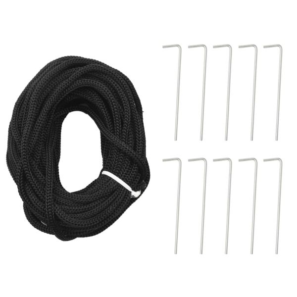 Коледна елха на флагщок, топло бяло, 310 LED, 300 см