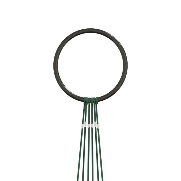 Коледна елха на флагщок, студено бяло, 108 LED, 180 см