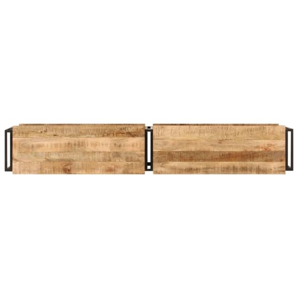 ТВ шкаф, 180x30x40 см, мангово дърво масив