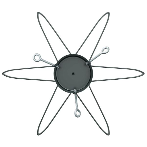 Статив за коледно дърво 1.73 Зелен 50 х 50 х 15,5 см Стомана