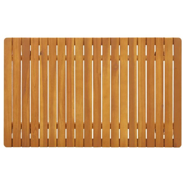 Градинска кафе маса, 90x55x35 см, акация масив