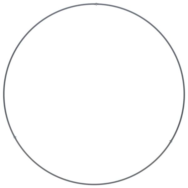 Пръстен за саксия Антрацит 80 x 80 x 20 cm