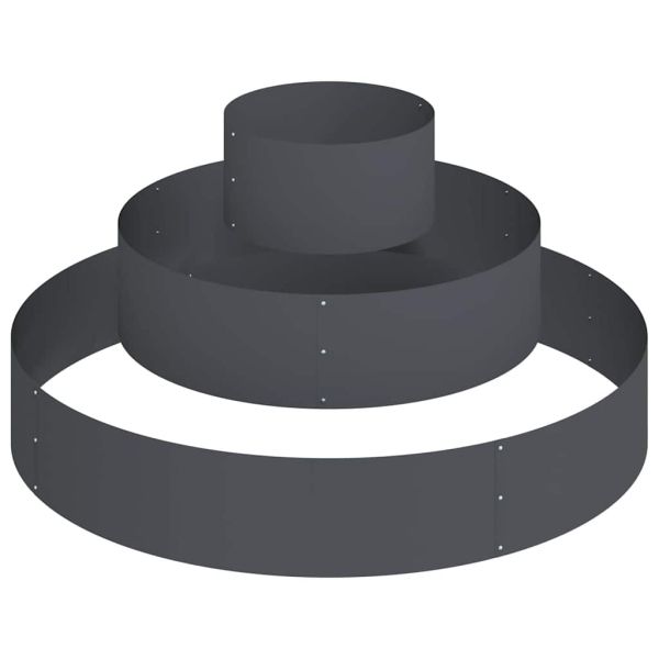 Градинска саксия Антрацит 120 x 120 x 20 см