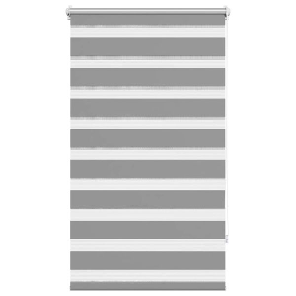 Зебра щора 70,9x120 см Ширина на плат 66,7 см сива