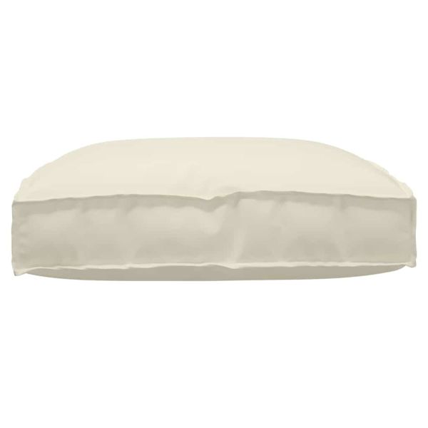 Възглавница Крем 80 x 80 x 12 cm Оксфордска тъкан