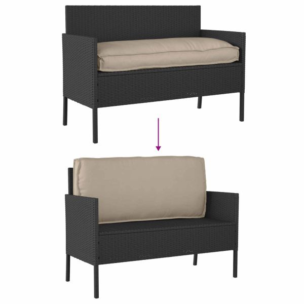 Възглавница Таупе 120 x 50 x 12 см Оксфордска тъкан