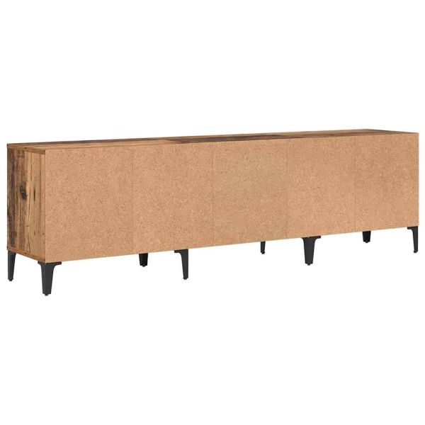 ТВ шкаф с чекмедже Старо дърво 150 x 30 x 45 см