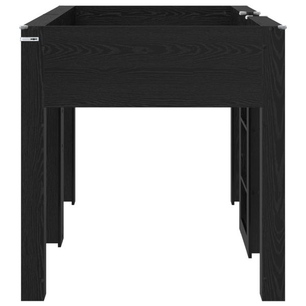 Двуетажно легло за деца Черния дъб 100 x 200 cm Инженерно дърво