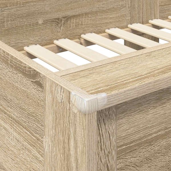 Двуетажно легло за деца Сонома дъб 100 x 200 cm Инженерно дърво