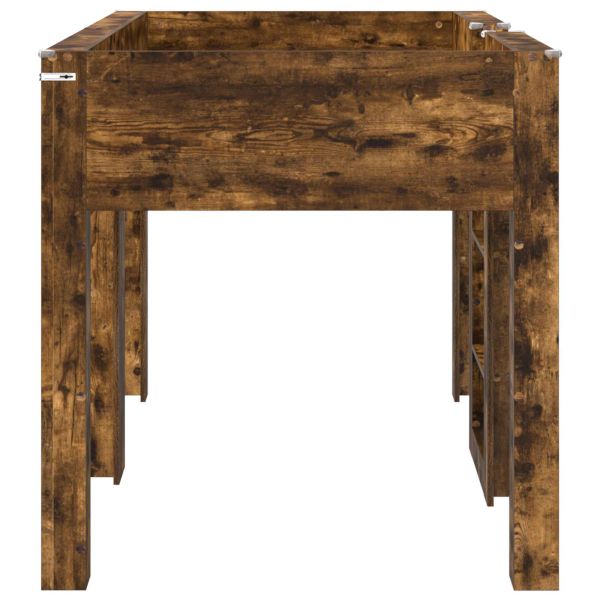 Двуетажно легло за деца Димян дъб 100 x 200 cm Инженерно дърво