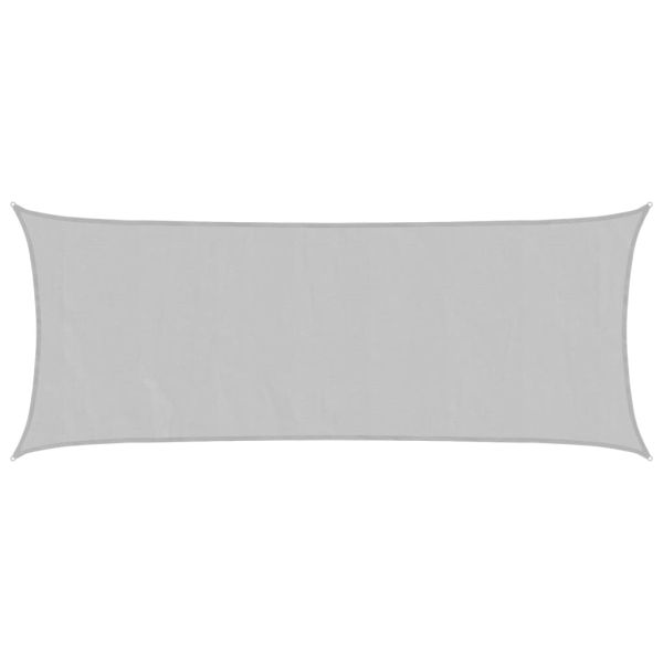 Слънцезащитно платно светлосиво 4,5x2 м 100% полиестер Оксфорд
