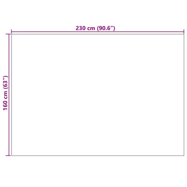 Килими за помещение PALMERAS Бежово 160 x 230 cm Полиестер