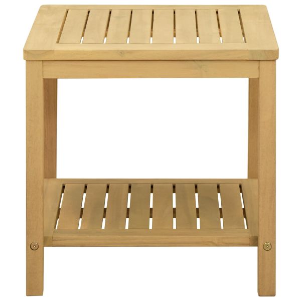 Странична маса Натурален маслен 45 x 45 x 45 cm