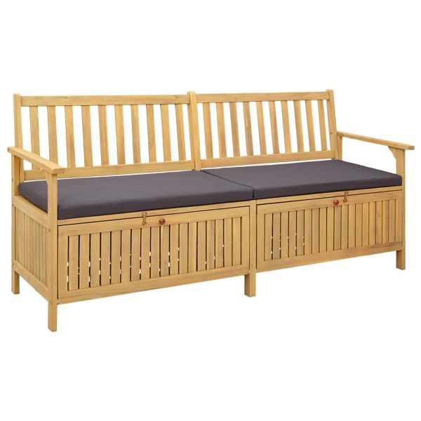 Пейка с място за съхранение с възглавница със съхранение