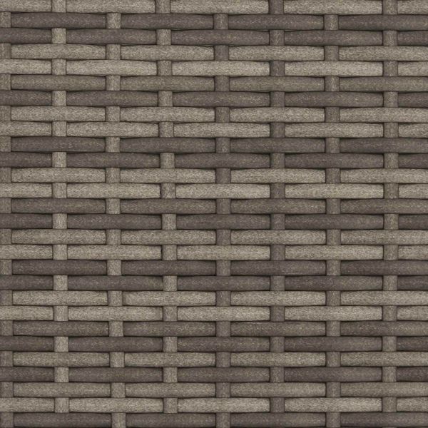 Градинска пейка с възглавница Сив и тъмен сив 105 x 60 x 112 см