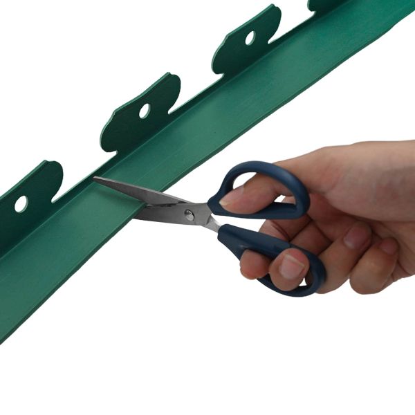 Ограничители за тревни площи Зелен 4000 x 4 x 5 см Пластмаса