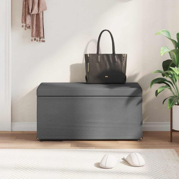 Стук Тъмен сив 81 x 41 x 40 cm Текстил и конструирано дърво