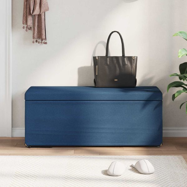 Стук Синьо 101 x 41 x 40 см Текстил и конструирано дърво